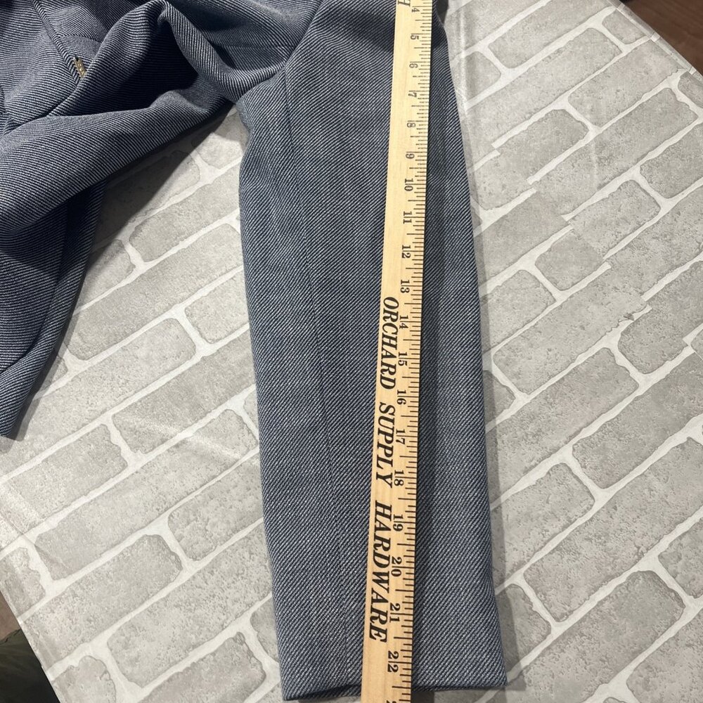 DKNY Blazer Women 12Blue Jacket Coat‎ Career Preppy One Button Lined NEW - Picture 15 of 15